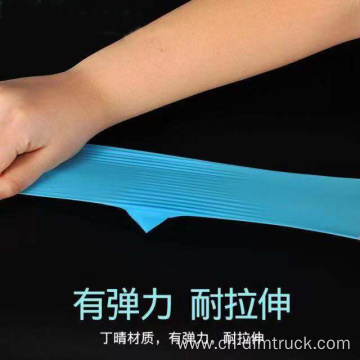 Disposable synthetic Nitrile examination gloves